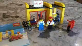 Lego Legoland Town Cycle Fix - It Shop 6699 With Instructions