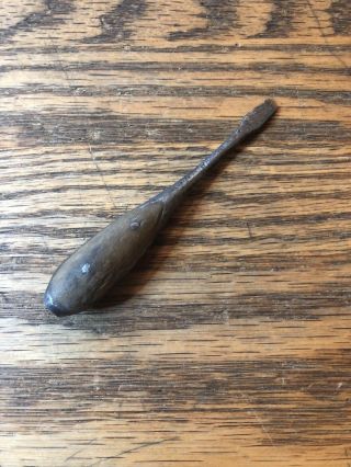 Antique Miniature Small 4” Wood Handle Screwdriver Made in Germany 3