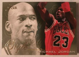 1995 - 96 Fleer Flair Michael Jordan 