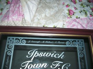 Rare Ipswich Town The Kings Of Portman Road Mirror