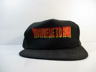 Rare Vintage Movie Promo Nowhere To Run Snap Back Hat Hard To Find