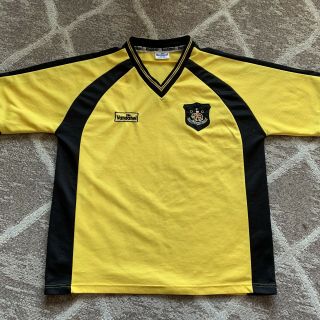 Dumbarton Fc Home Football Shirt 2000/01 Adult Medium Vandanel Vintage Rare
