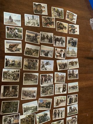 Wwi Military History 68 Rare Pre Wwii German Cigarette Tobacco Cards Orig.  Nr
