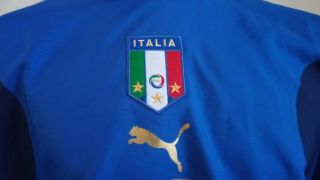 jersey shirt maglia ITALY ITALIA world cup 2006 home 10 TOTTI rare XL 3