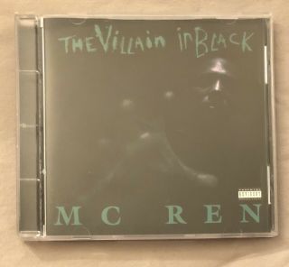 Rare 1996 Mc Ren The Villain Is Black Cd Rap Old School Hip Hop