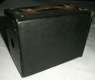 Antique Eastman Kodak No 2 Brownie Box Camera Uses 120 Film