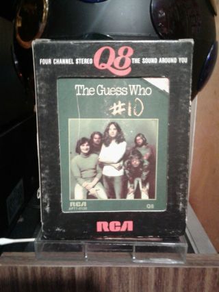 The Guess Who 10 8 Track Tape Rare Quad Quadraphonic