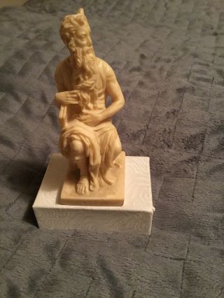 " Moses " A.  Santini Made In Italy Vintage Classic Figures,  Statue