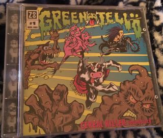 Green Jello Cereal Killer Soundtrack Cd Rare 1993 Zoo Entertainment Jelly Og