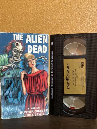 The Alien Dead Vhs 1980 Southeast Swamp Alien Terror Video Dead Rare Oop