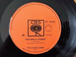 The Avant - Garde - Rare Aussie Cbs 45 " Naturally Stoned " 1968