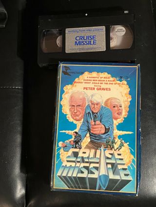 Cruise Missle - Peter Graves - Big Box - Monterey Home Video Rare