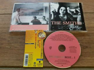 The Smiths " Best.  1 " Rare Cd Japanese Press 2014 Wpcr15336,  Obi Near