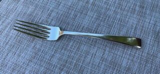 Towle Sterling Solid Silver Fork 7 3/8 " Craftsman Pat 1932 No Monogram