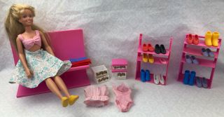 1988 Hasbro Maxie One Step Ahead Footlights Doll And Accessories