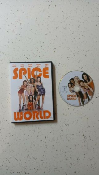 Spice World.  Dvd.  The Spice Girls Movie.  Rare.  1997.  Out Of Print.
