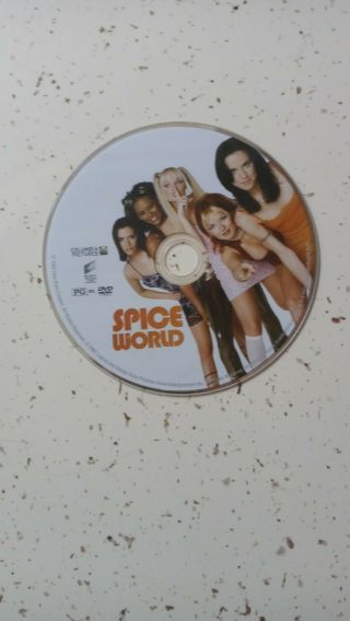 Spice World.  DVD.  The Spice Girls Movie.  Rare.  1997.  Out Of Print. 2