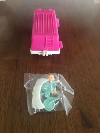 1994 Vintage Polly Pocket Home on the Go RV - Bluebird - Complete 2