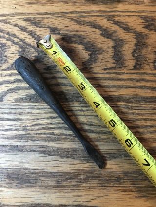 Antique 6” Wood Handle Screwdriver Made In Germany,  See Photo’s,  Need Polished