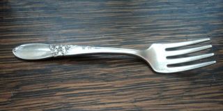 Oneida Community Silverplate White Orchid Baby Fork
