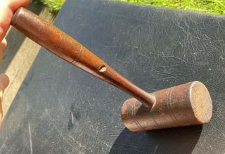Vtg Wooden Woodworker Jointers Mallet Hammer Antique