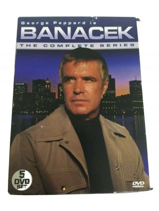 Banacek - The Complete Series (dvd,  2008,  5 - Disc Set) Rare