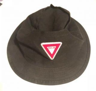 Pearl Jam 1998 Yield Tour Bucket Hat Rare Vintage Black