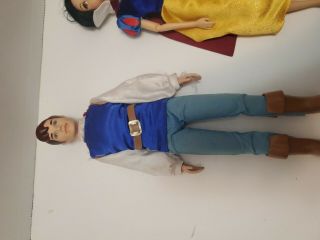 Barbie Doll - Vintage Walt Disney ' s Snow White & Ken prince 3