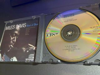Miles Davis Kind Of Blue Cd Japan Csr 35dp Audiophile Extremely Rare