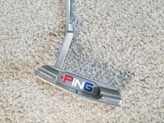 Ping G2 Anser Golf Putter Red Dot 36 Inch Usa Made Rare America Flag Color Ball