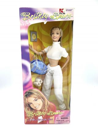 Vintage Britney Spears Doll Baby One More Time Sometimes You Drive Me Crazy 1999