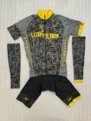 Nike Etape Du Tour 2011 Team Kit Livestrong Rare
