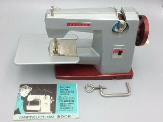 Rare Vintage Collectors Vulcan Classic Child’s Electric Toy Sewing Machine