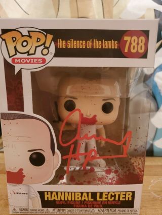Anthony Hopkins Signed Funko Pop Hannibal Lecter Silence Of The Lambs Rare