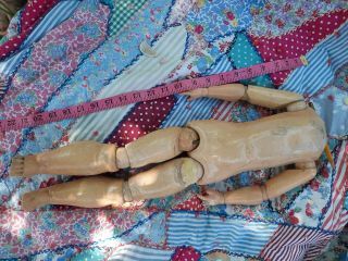 Antique Composition And Wood Doll Body Parts Repair