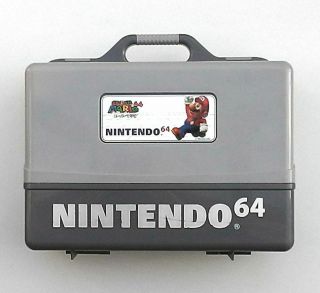 (very Rare) Nintendo 64 Console System Carrying Case Bag Box N64 Japan