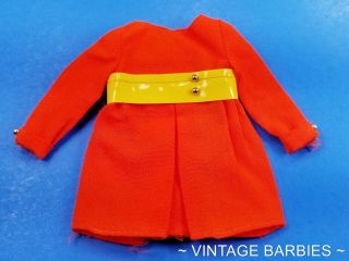 Skipper Doll Pants N Pinafore 1971 Orange Dress Near Vintage 1960 