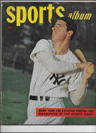 1948 Sports Album York Yankees Joe Dimaggio Joe Louis Jackie Robinson