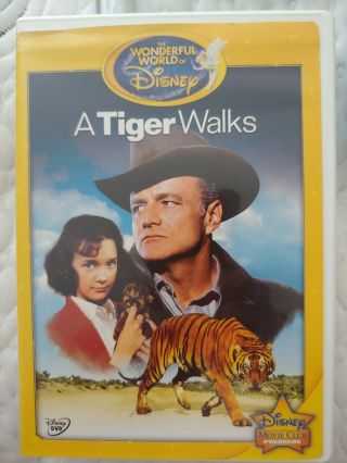 A Tiger Walks - Disney - Dvd (the Wonderful World Of Disney) Rare