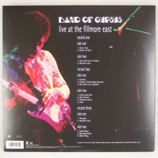 JIMI HENDRIX: Live at Fillmore East US MCA 1999 3x LP ’d Edition Rare OOP Vinyl 2