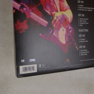 JIMI HENDRIX: Live at Fillmore East US MCA 1999 3x LP ’d Edition Rare OOP Vinyl 3