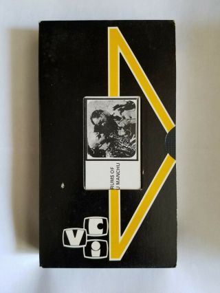 The Drums Of Fu Manchu 6 - 11 Vhs Rare Vci Sideloader Ancient