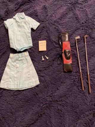 Vintage Ideal Tammy Misty Doll Fashion Outfit 9118 - 1 Tee Time Golf Set