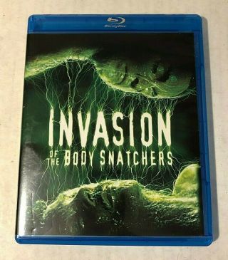 Invasion Of The Body Snatchers 1978 (blu - Ray 2011) Rare Horror Oop