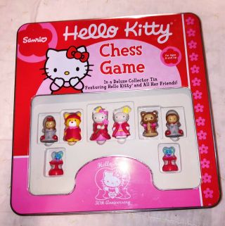Rare - Hello Kitty Chess Game Set
