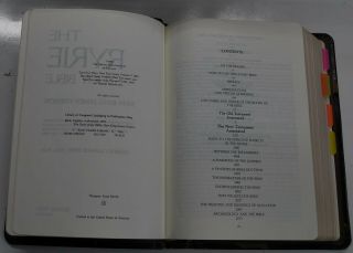 1985 Rare - - NKJV Ryrie Study Bible; cover,  slightly content 3