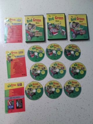 The Red Green Show.  Complete Season 1,  3,  And 7.  Rare.  9disc Set.