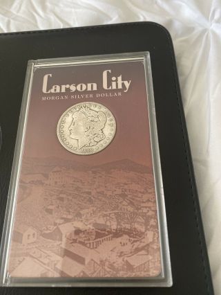 Rare Carson City 1890 - Cc Morgan Silver Dollar - Circulated - 90 Silver