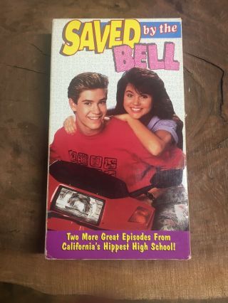 Rare Oop Unrated Saved By The Bell Volume 2 Vhs Video Tape Tv Show Goodtimes
