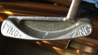 Ping Zing Vintage Copper Karsten Putter Rare Lefty -